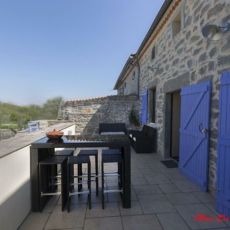 Villa Mas de Guilhaumon côté hameau à Joyeuse Extérieur photo