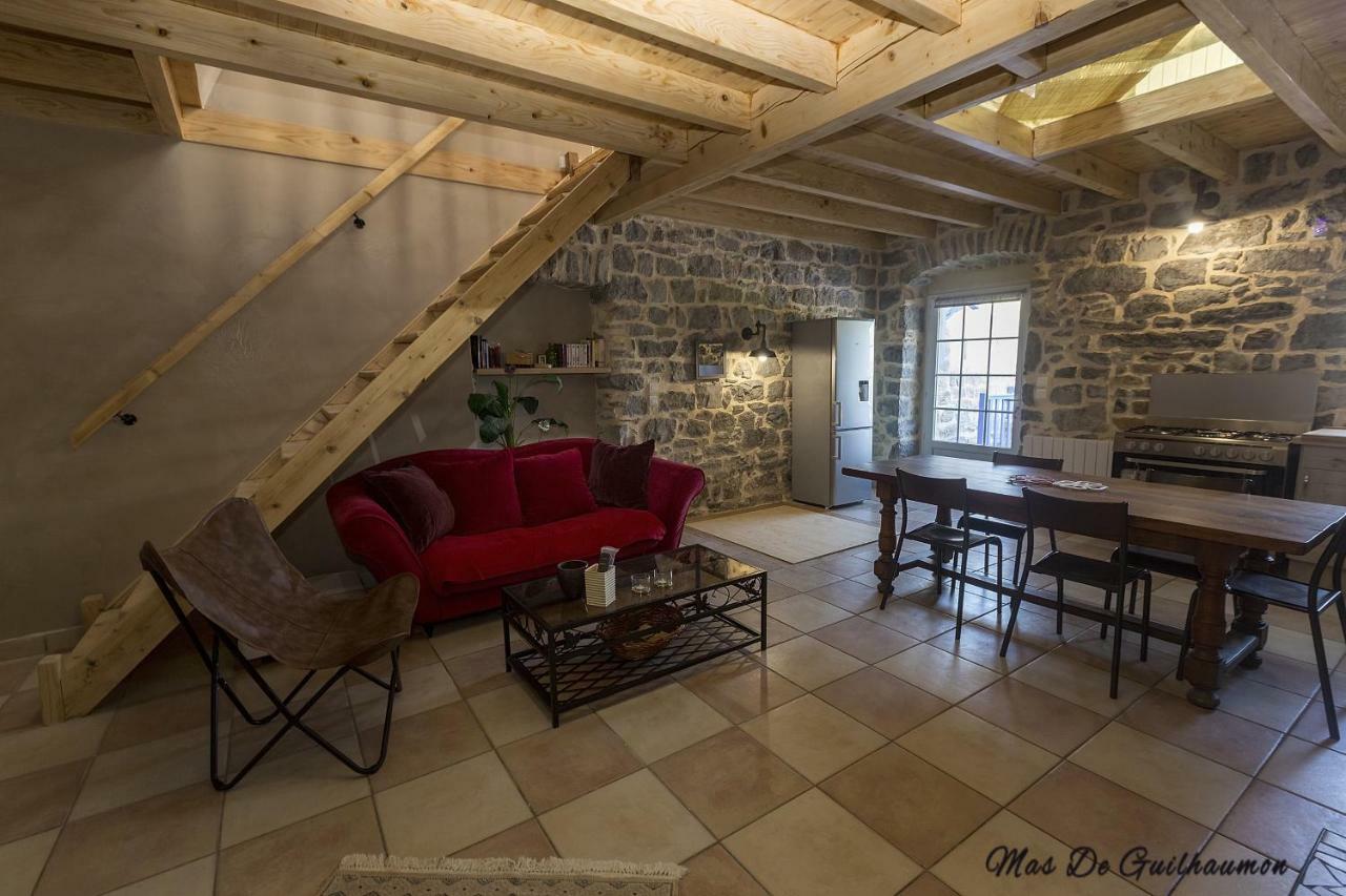 Villa Mas de Guilhaumon côté hameau à Joyeuse Extérieur photo