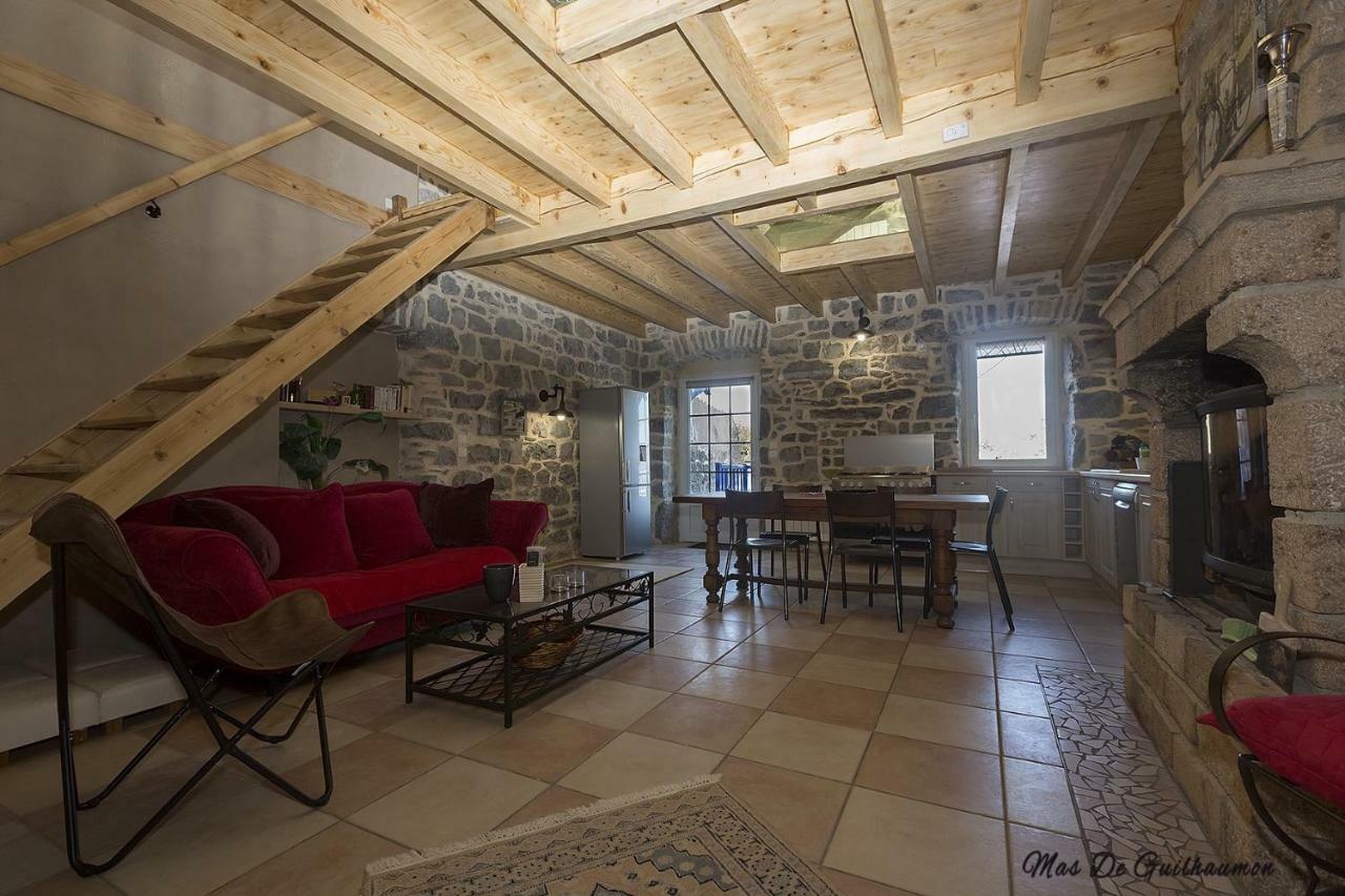 Villa Mas de Guilhaumon côté hameau à Joyeuse Extérieur photo