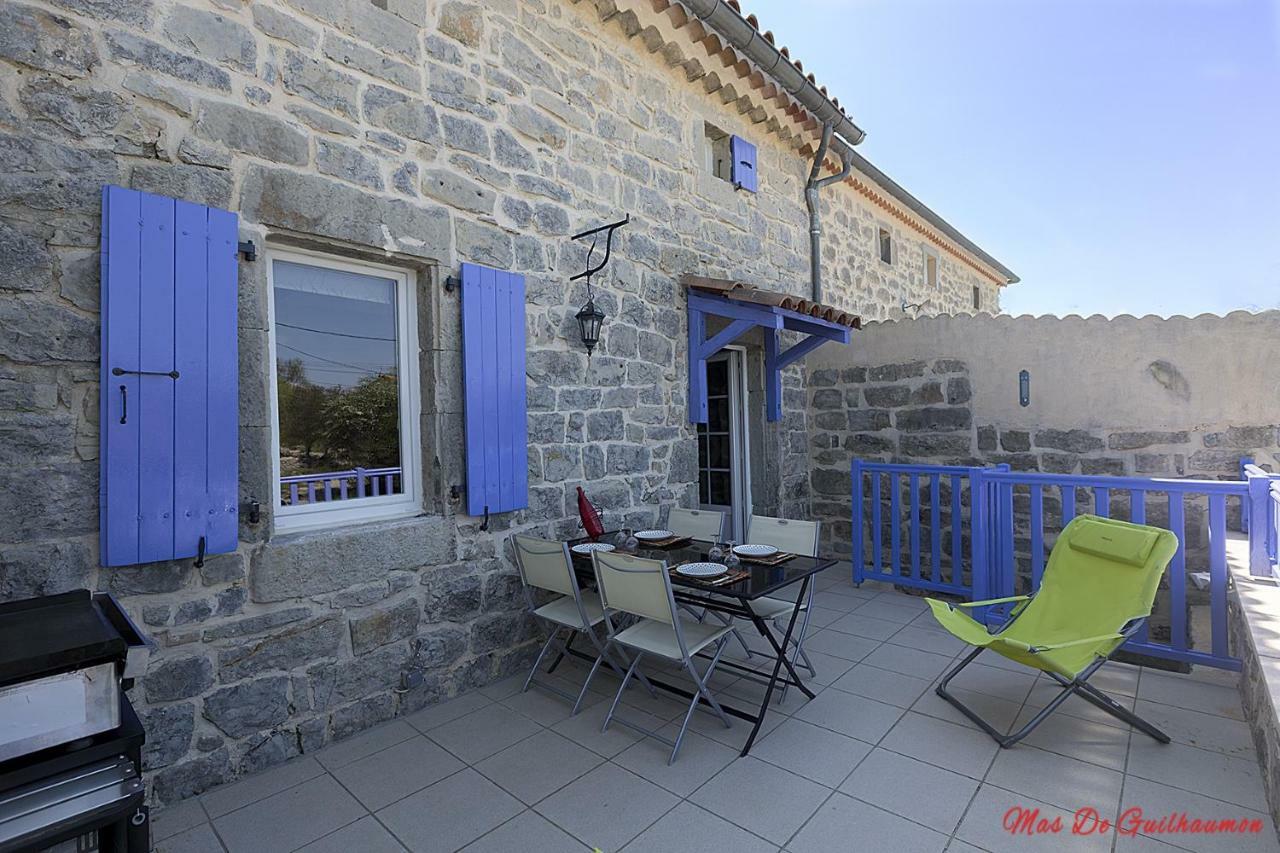 Villa Mas de Guilhaumon côté hameau à Joyeuse Extérieur photo